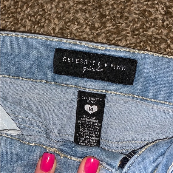 Celebrity Pink Denim - Celebrity pink girl jeans